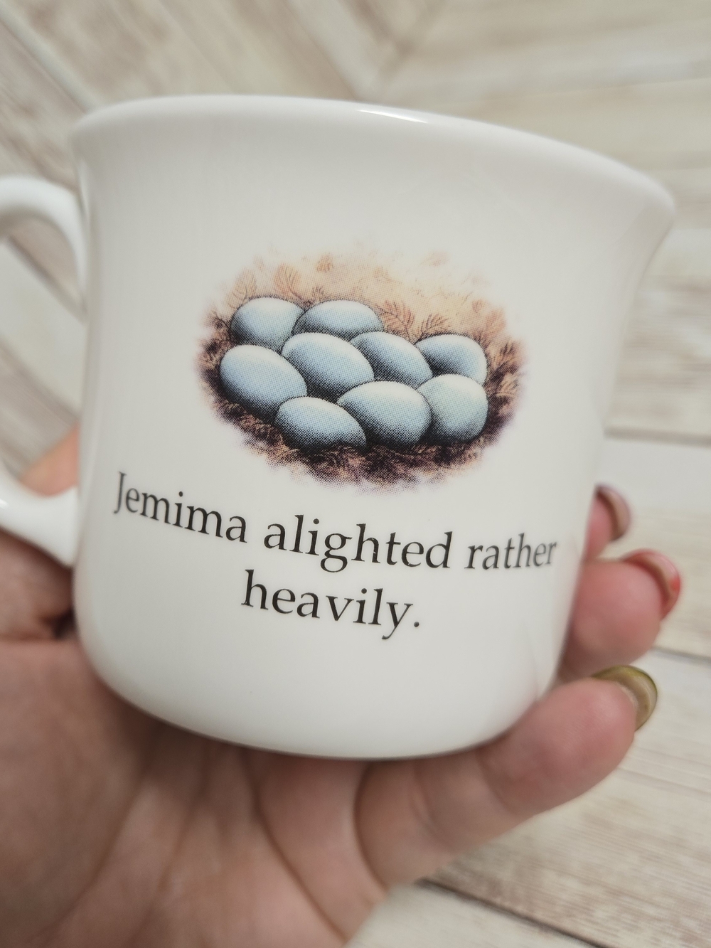 Royal Doulton Beatrix Potter Jemima Puddle Duck Mug 1997 Vintage